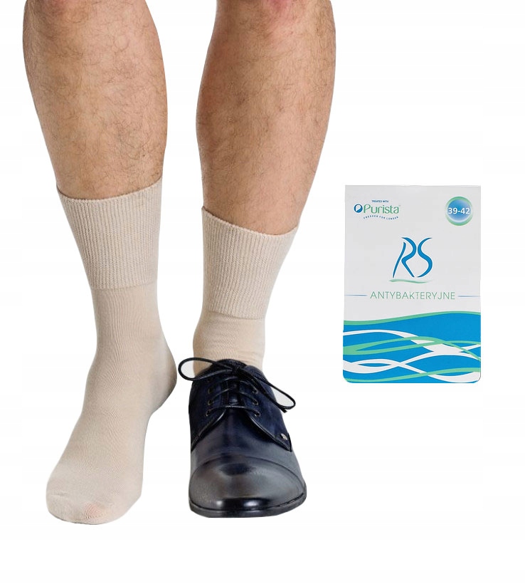 

Purista regina skarpety bezuciskowe 39-42 beż