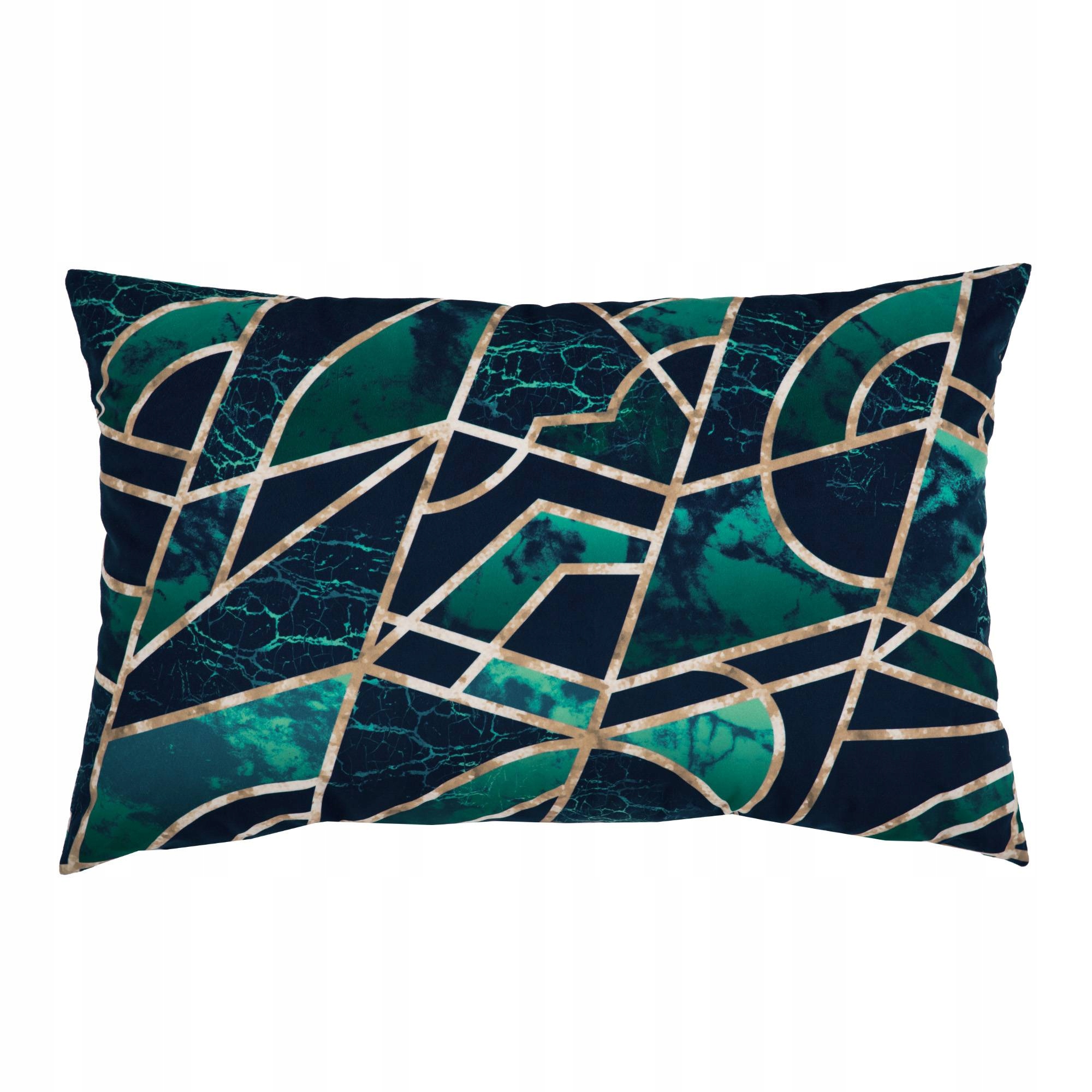 Dekoračný vankúš Glamour Zelený 45x140