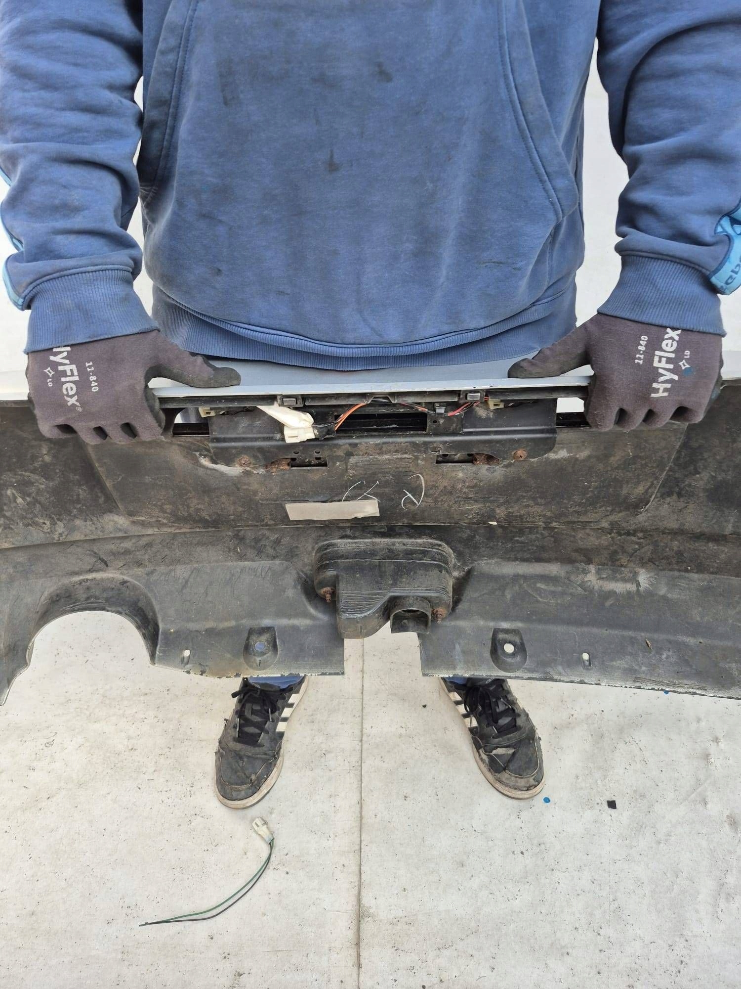 SUZUKI SWIFT MK6 04- bumper rear part rear
