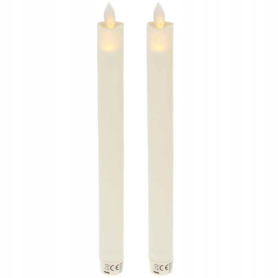 

Zestaw Świeczek Z Falującym Płomieniem Led X 2