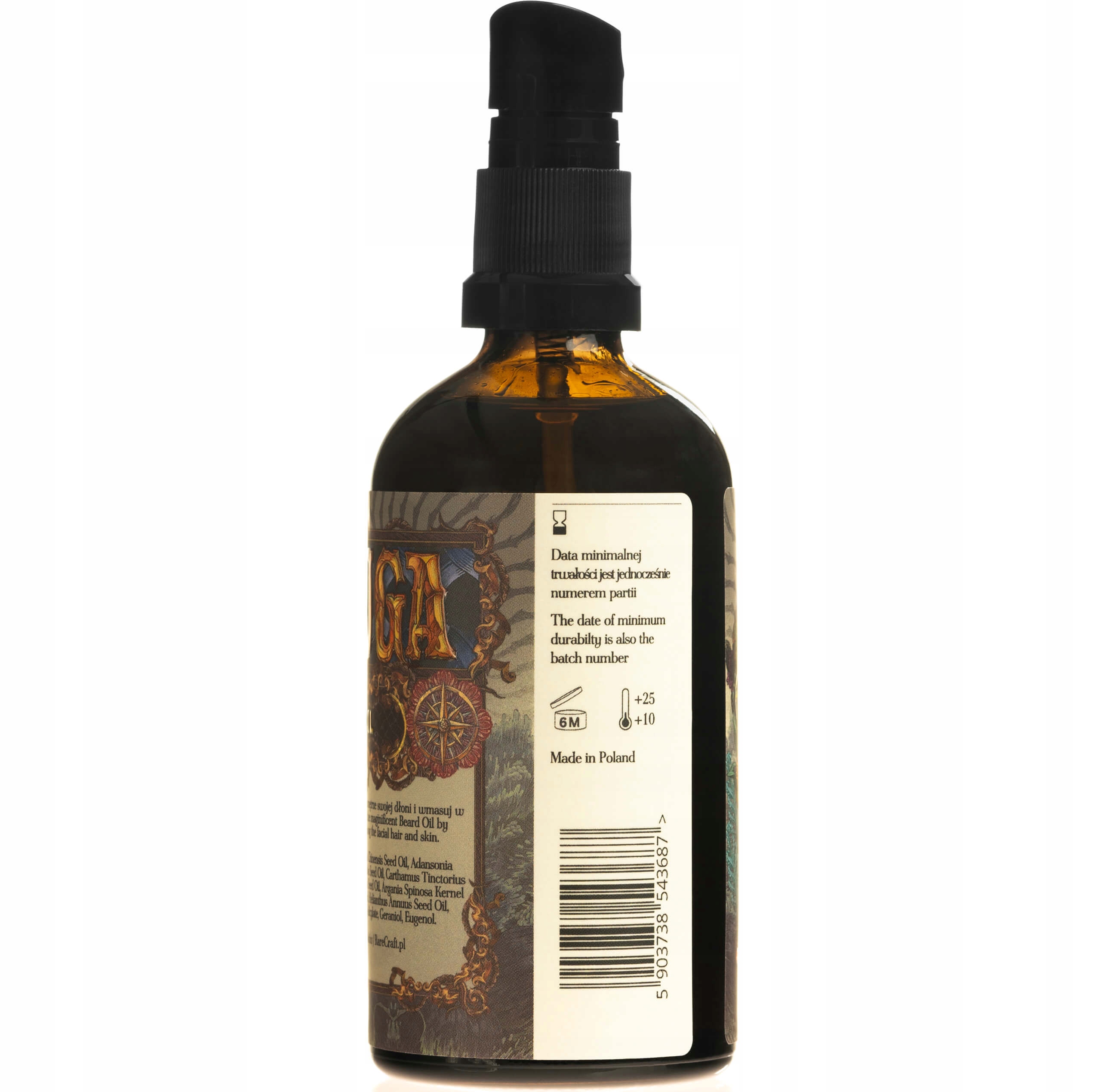 RareCraft olejek do brody Tortuga 100 ml Marka RareCraft