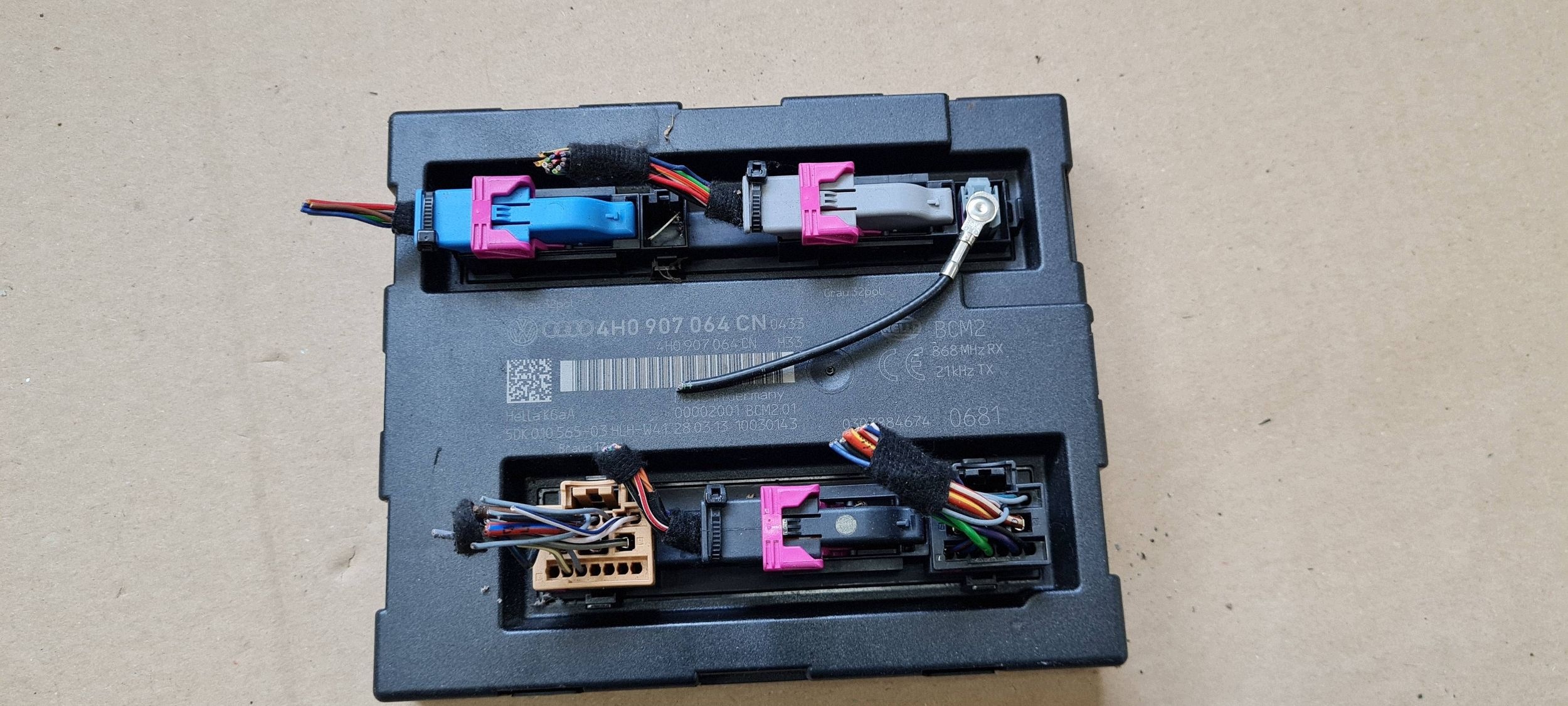 A7 4G module control unit KOMFORTU BCM 4H0907064CN A6 C7 4G