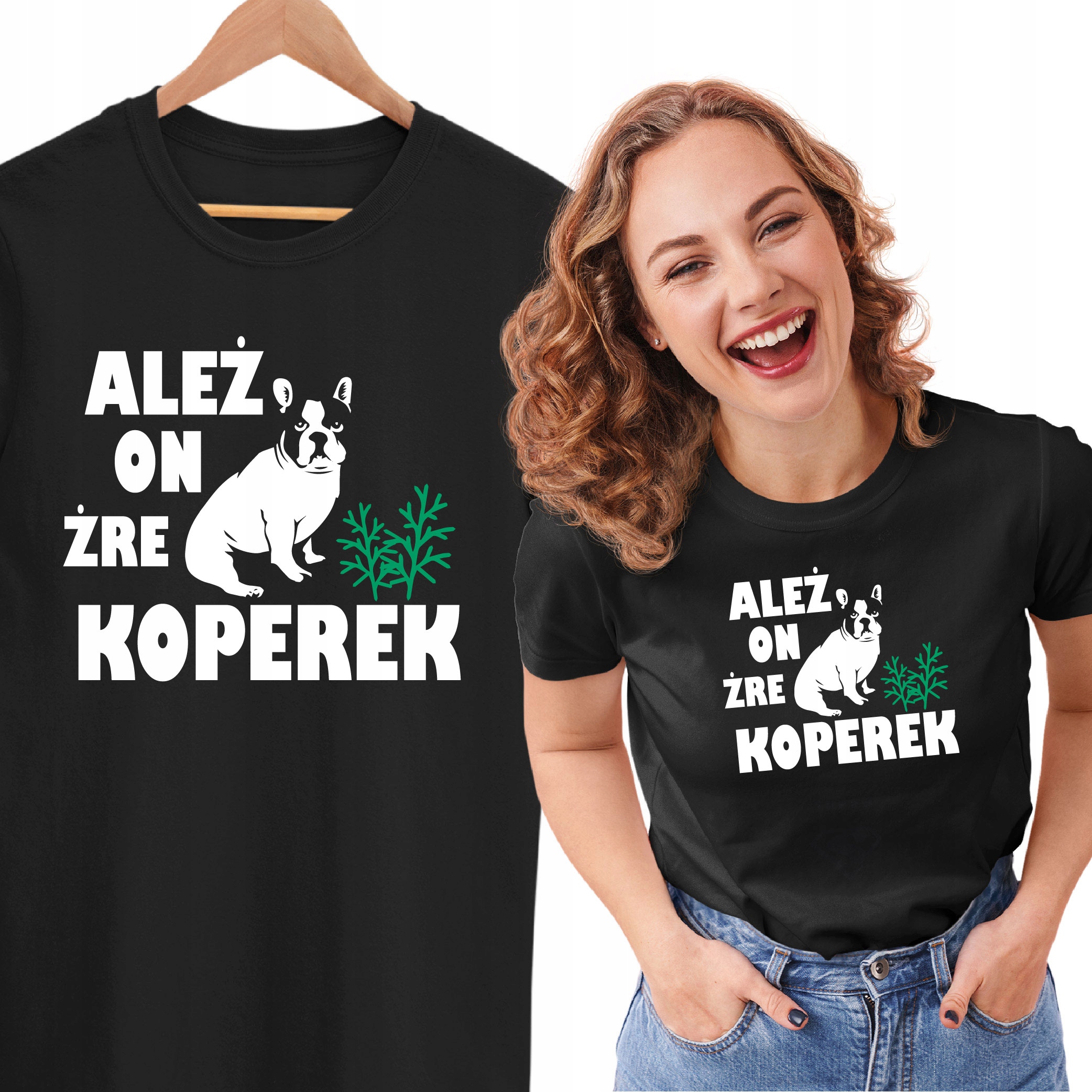 

Koszulka Makłowicz Piesek Pies Ale On Żre Koperek