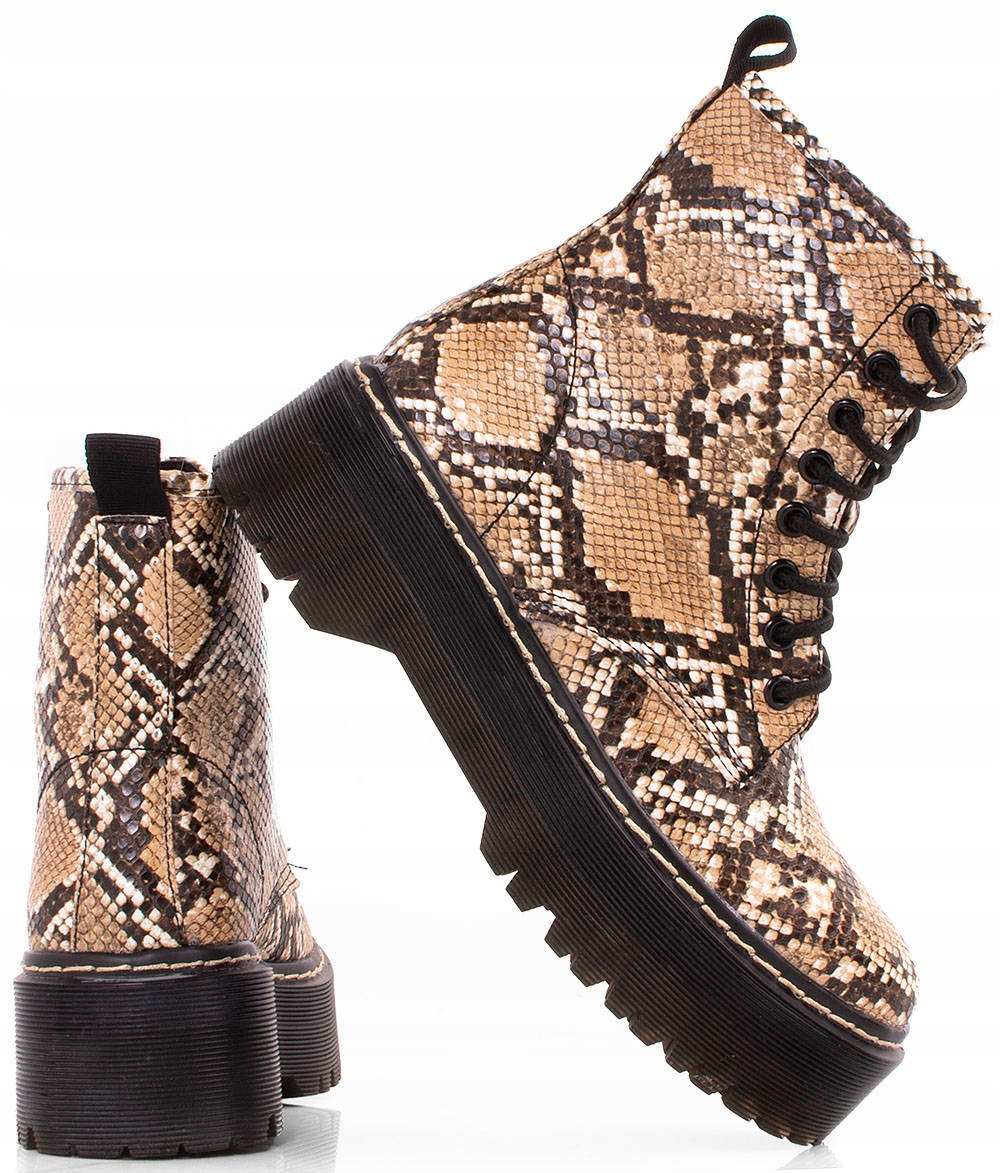 6114 OCIEPLANE GLANY TRAPERY BOTKI PLATFORMA 39 Płeć kobieta