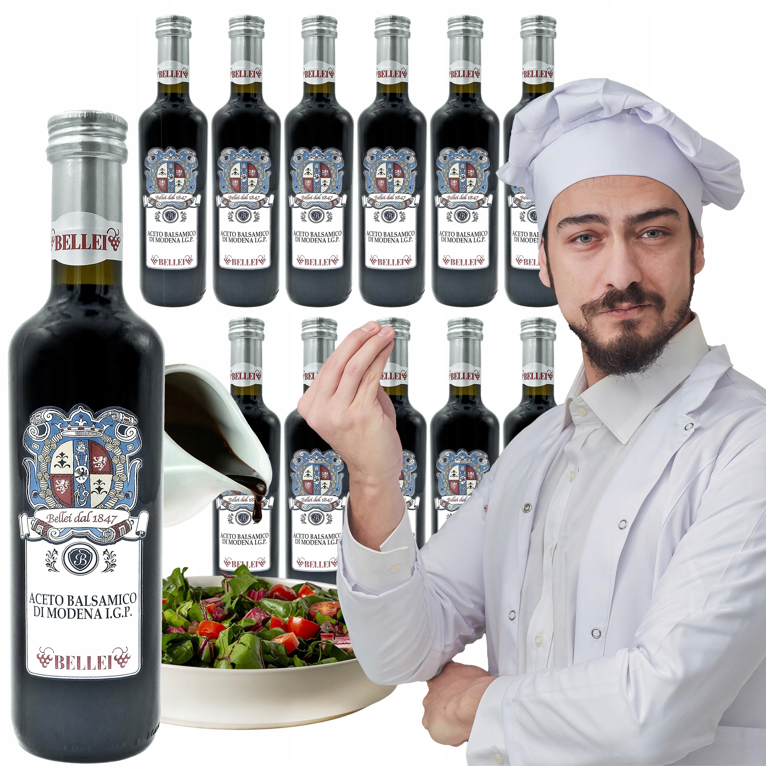 Balzamikový Ocet Bellei Z Modeny 0,5L x 12 Kartonů