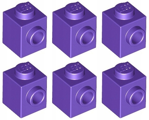 

Lego 87087 Klocek 1x1 fioletowy (3g) 6 szt.