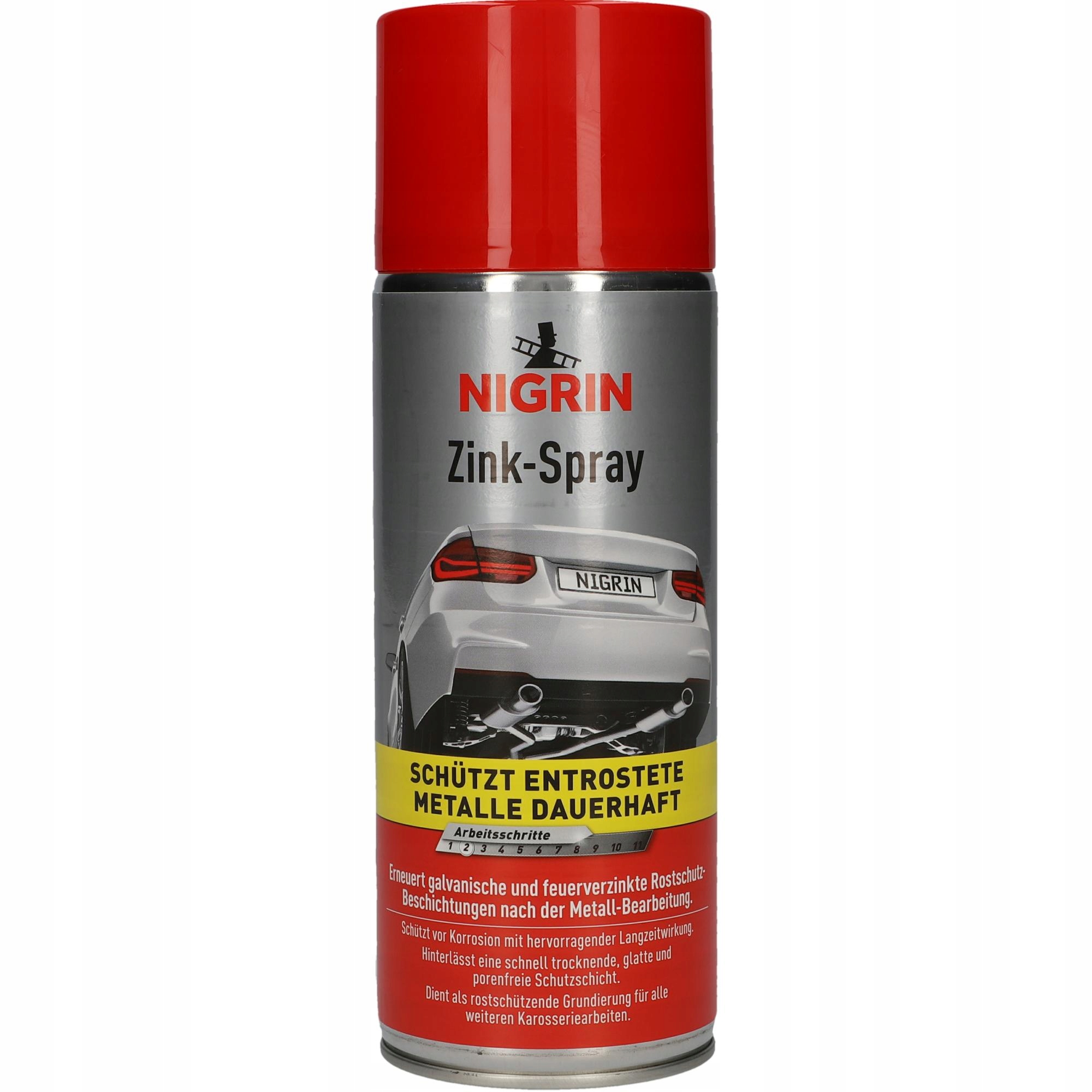 

Cynk w Sprayu Antykorozyjny 400ml Nigrin