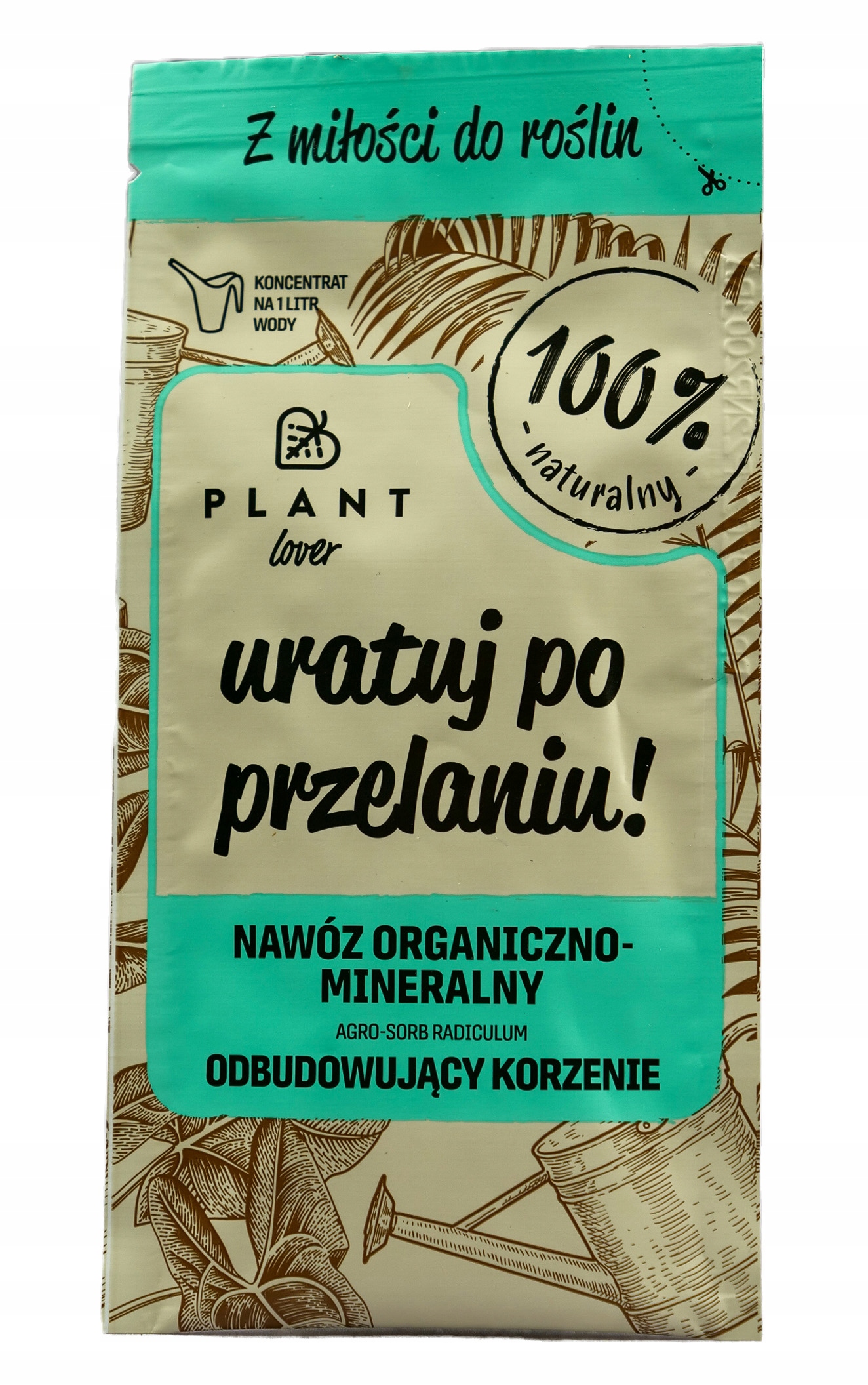 

Uratuj po przelaniu Plant lover odbuduje korzenie