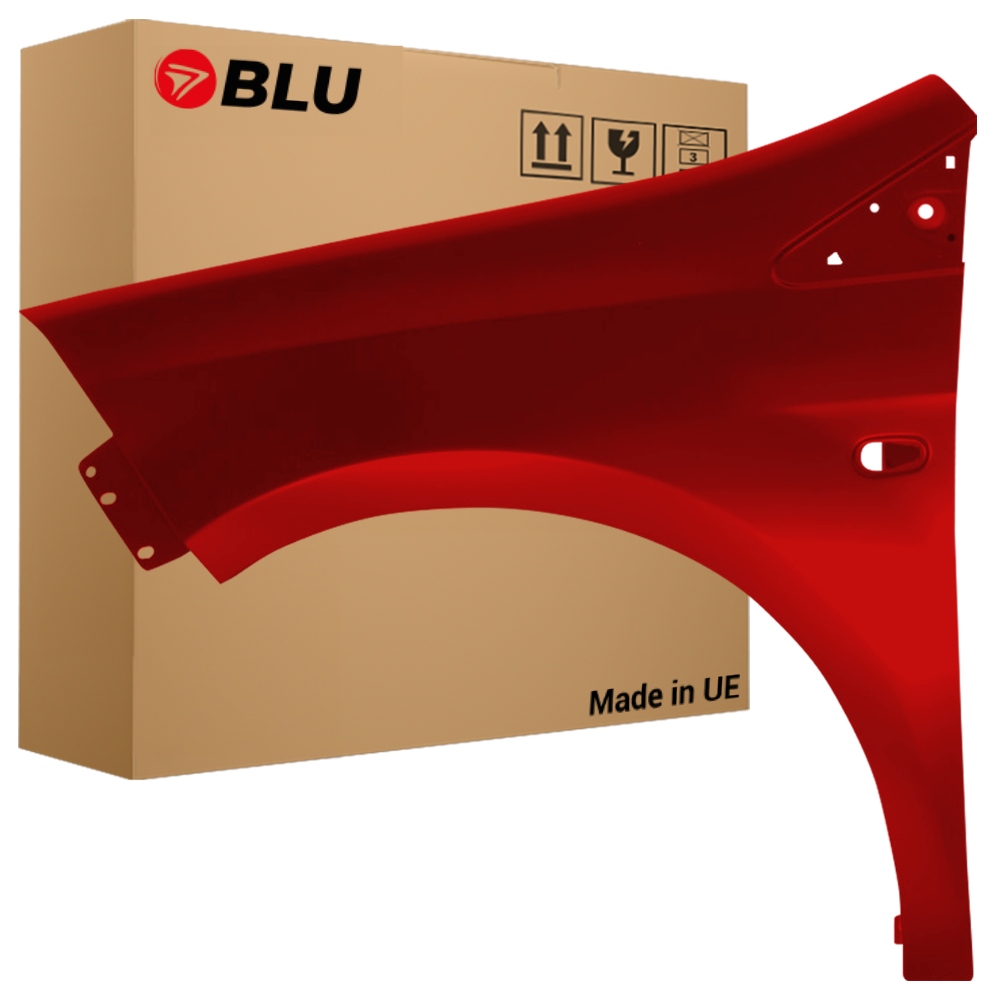 Blu Blatník Fiat Bravo 106B levý červený 07-14 přední RotMaranello