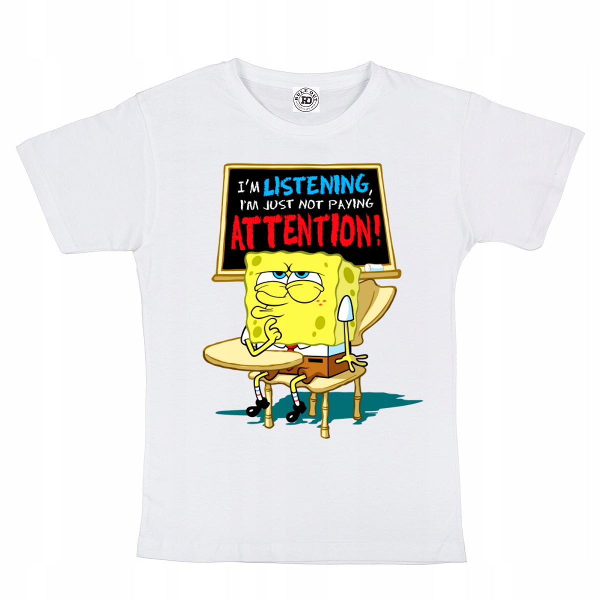 

Dziecięca Koszulka Bawełniana Bajka Spongebob