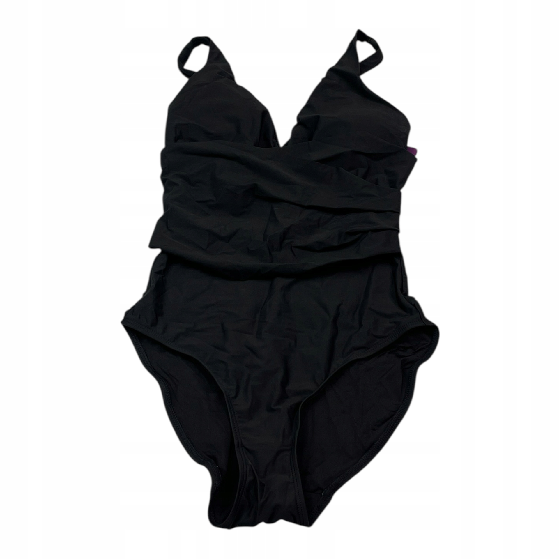 Heyshape Jednoczęściowy strój kąpielowy model z głębokim dekoltem w serek S