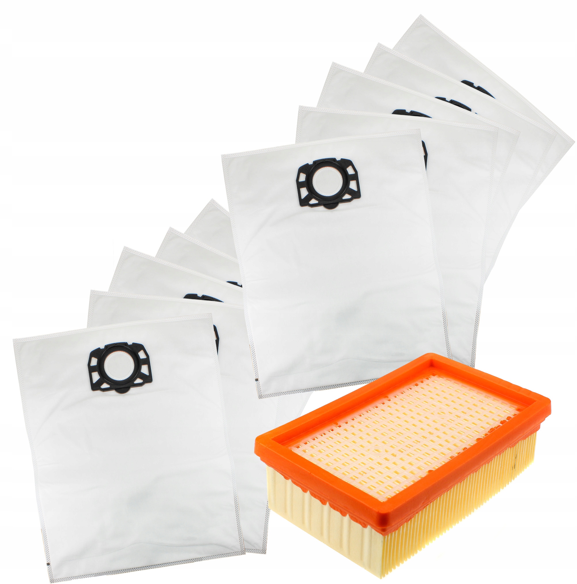 FILTR WORKI 10x DO KARCHER WD4 WD5 WD6 2.863-006.0