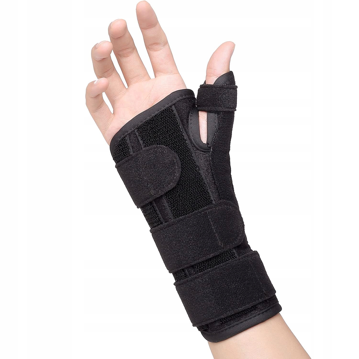 Orteza/Stabilizatora nadgarstka regulowany czarny rozmiar L/XL Scurnhau