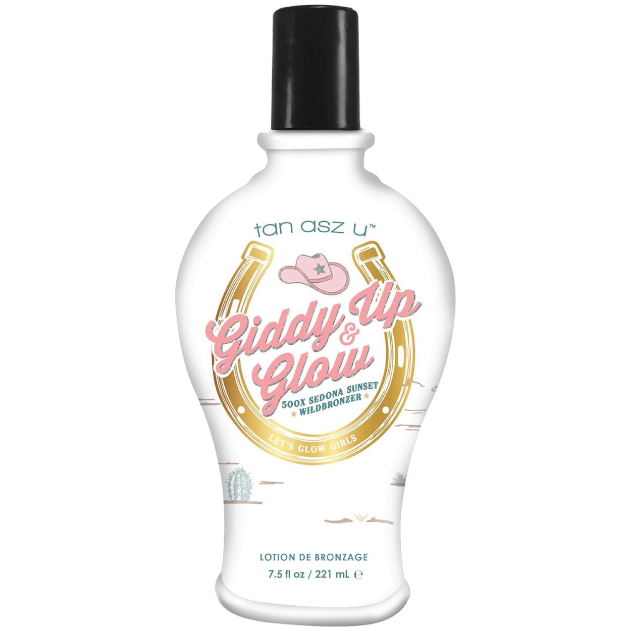Tan Asz U Giddy Up & Glow 500X Bronzer Balzám na opalování Opuncie 221 ml