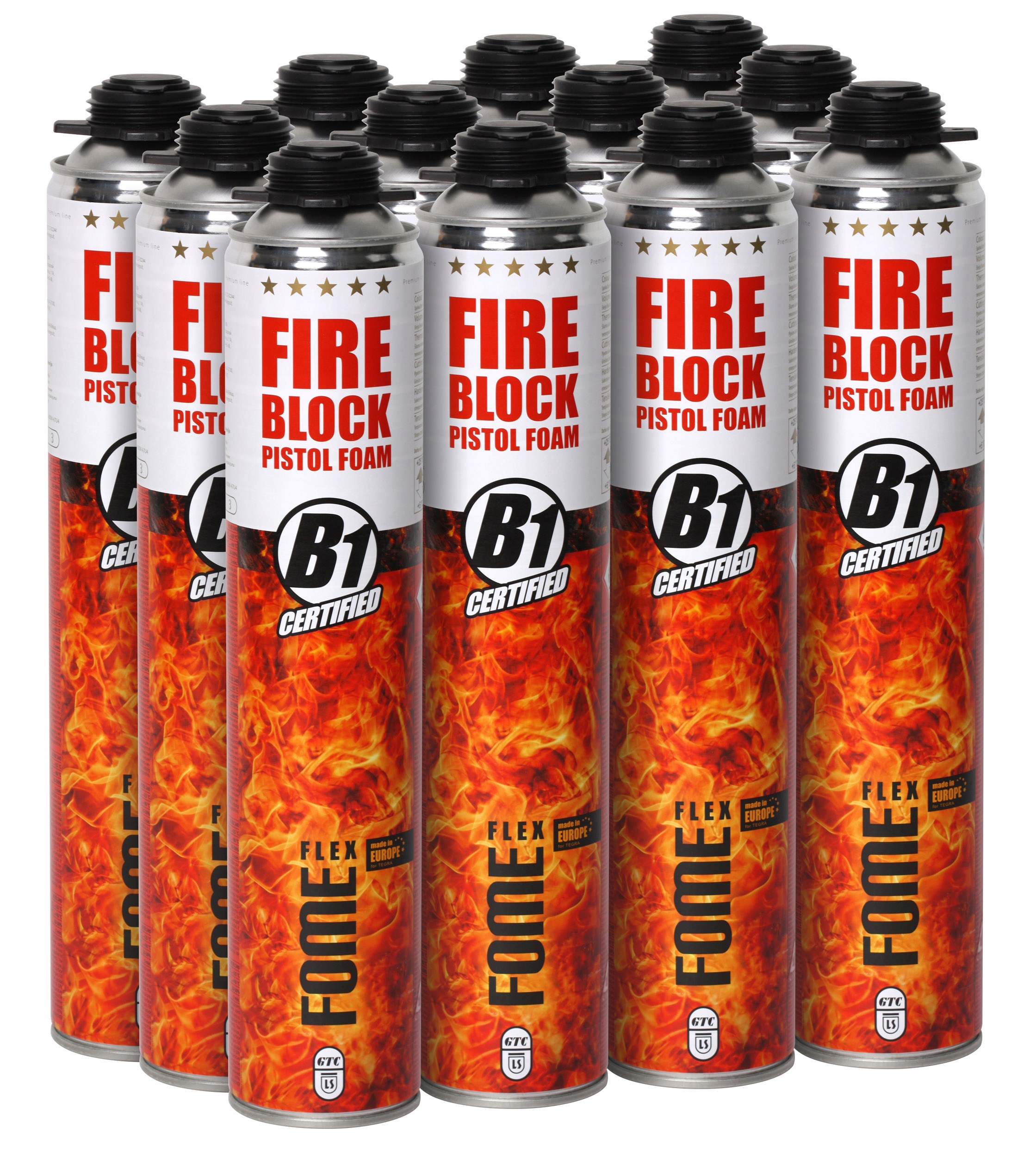 

Pianka ogniochronna B1 ognioodporna 750ml Ppoż