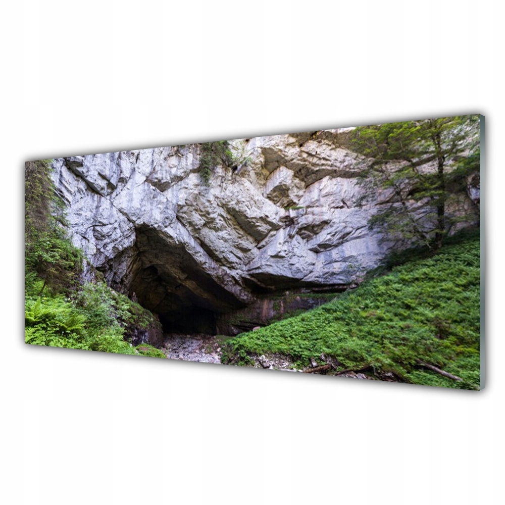 

Fotoobraz nowoczesny 125x50 Góra Jaskinia Natura
