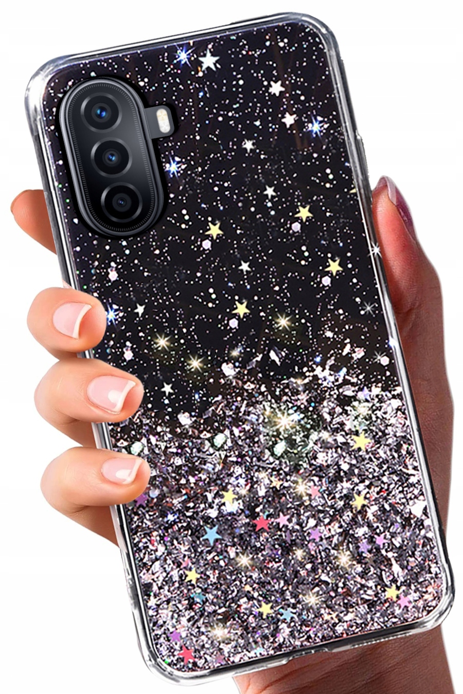 

Etui do Huawei Nova Y70 Glitter Case Color Brokat