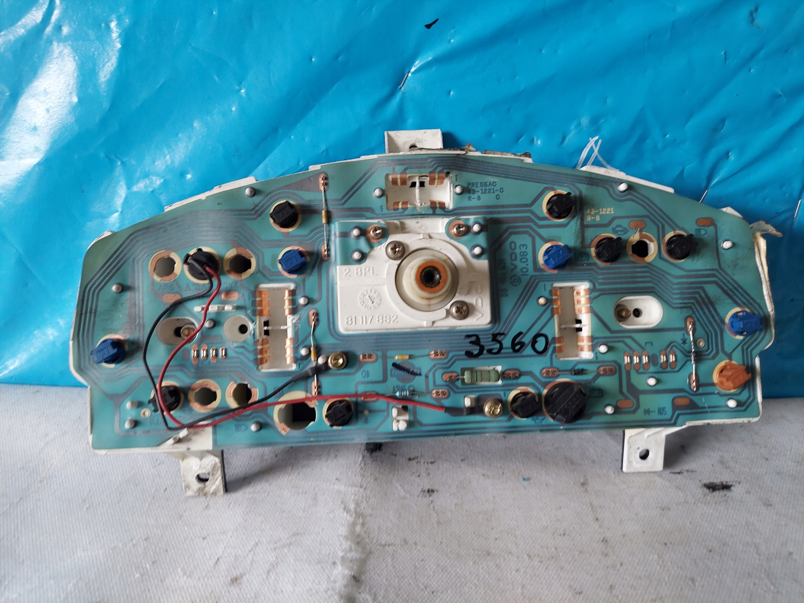 dials clock MICRA K11 1.0 B 248105F262