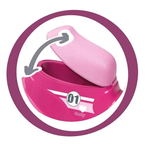 SMOBY SKUTER JEŹDZIK ROWEREK BIEGOWY CICHE KOŁA Marka Smoby