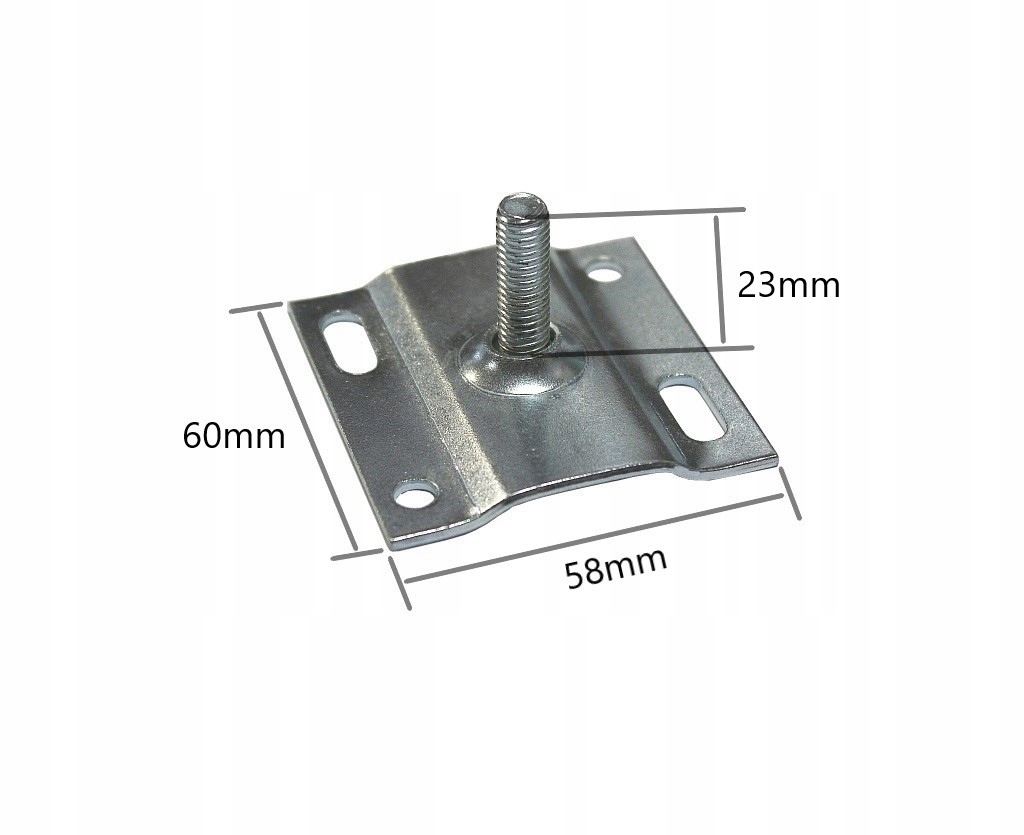 STOPKA M8 MOCOWANIA OBEJMY DO PŁYTY WARSTWOWEJ Rodzaj Trzpień