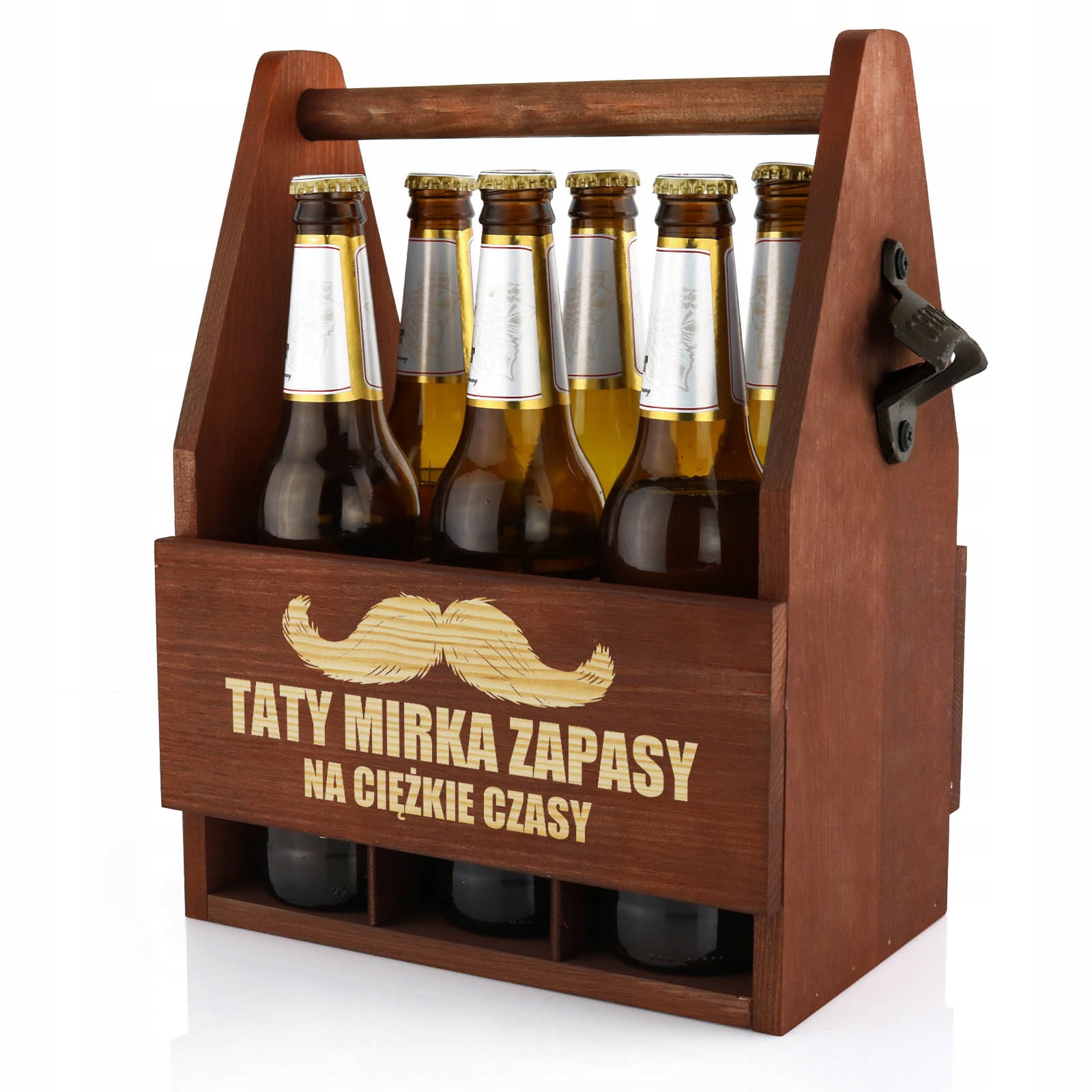 

Skrzynka na Piwo otwieracz Dzień Taty Grawer