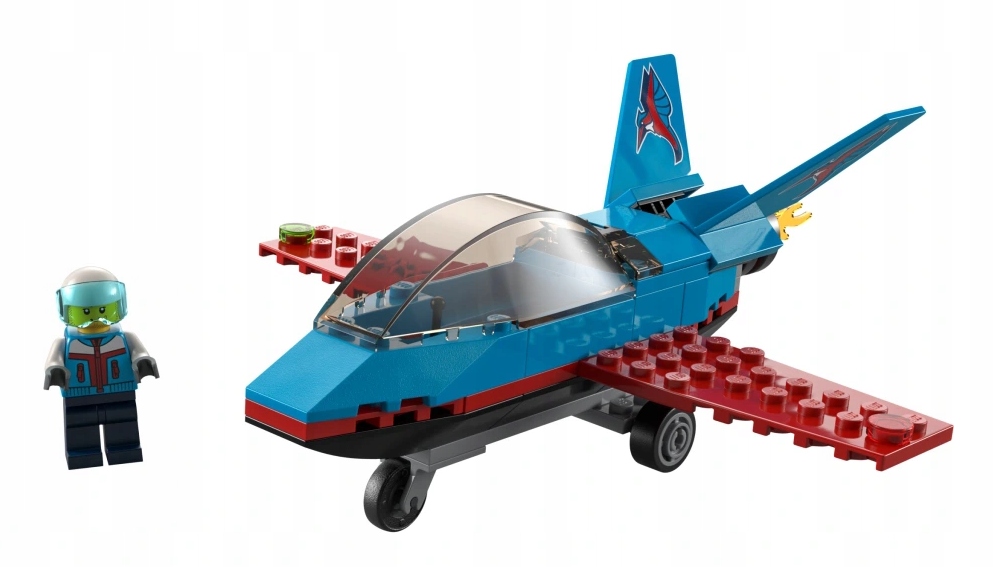 LEGO CITY 60323 Samolot Kaskaderski Akrobacje 5+ Marka LEGO