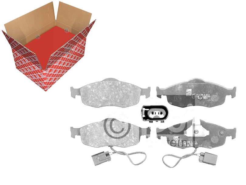 КОМПЛЕКТ КОЛОДОК ГАЛЬМІВНИХ FEBI3bb2k021fb7bg2