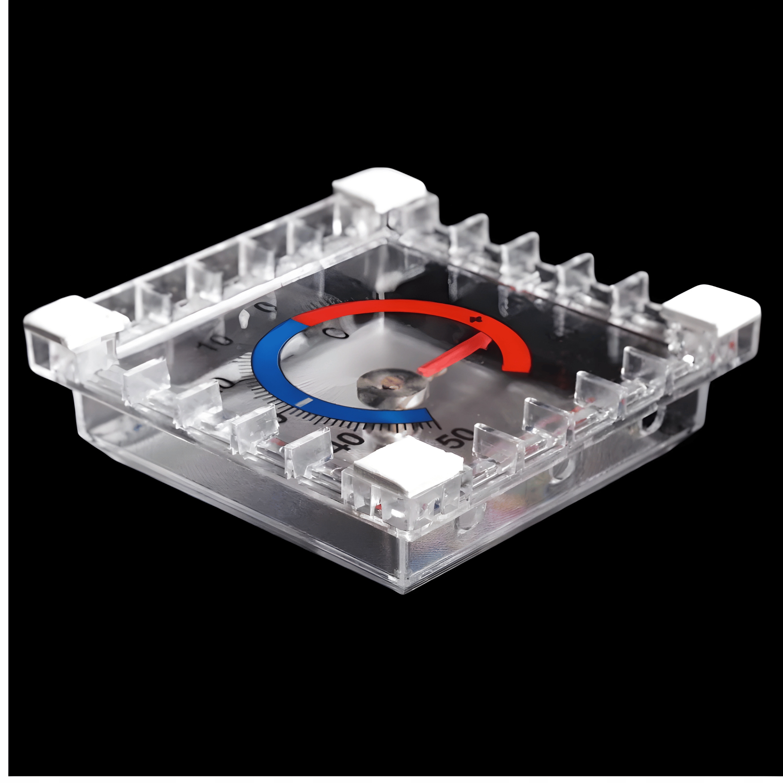 TERMOMETR ZEWNĘTRZNY WEWNĘTRZNY OKIENNY NA OKNO OGRODOWY PRZEZROCZYSTY 50 Marka MFC