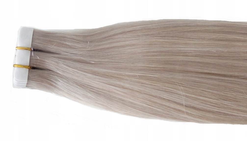 WŁOSY NATURALNE TAPE ON 10 taśm 38CM KANAPKI
