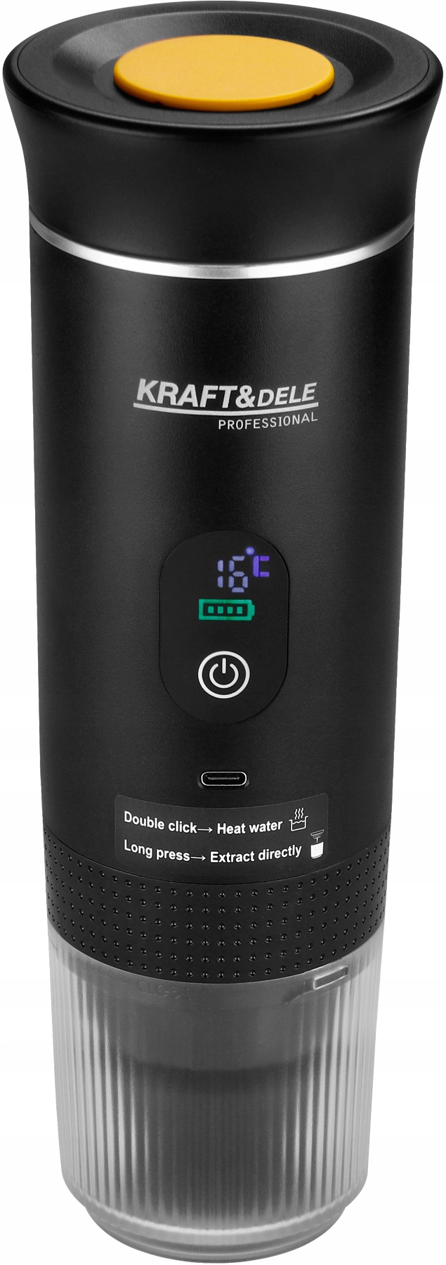 Przenośny ekspres do kawy 125W 3w1 Kraf&Dele KD4285