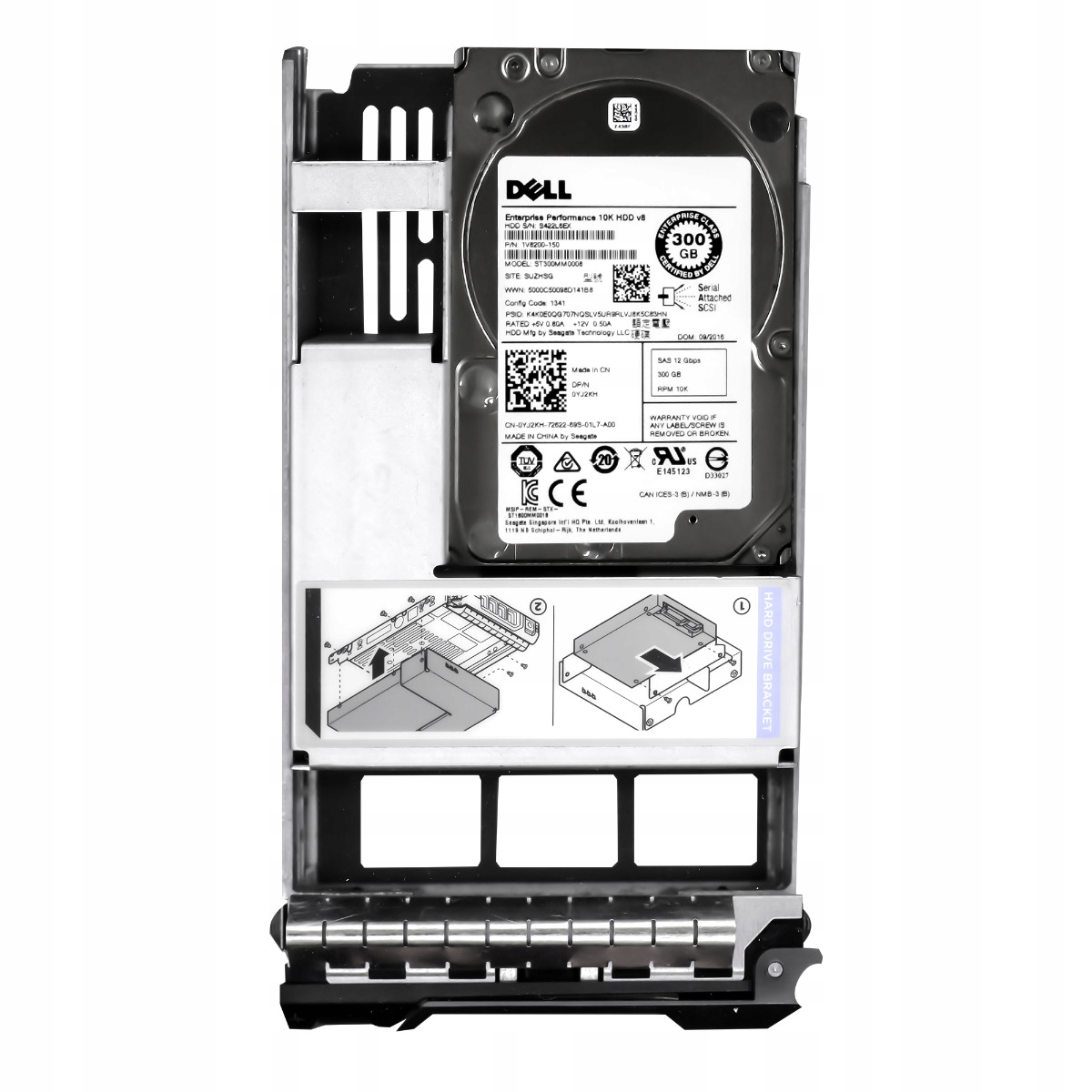 Dell 0YJ2KH 300GB 10K 128MB SAS-3 3,5'' ST300MM0008