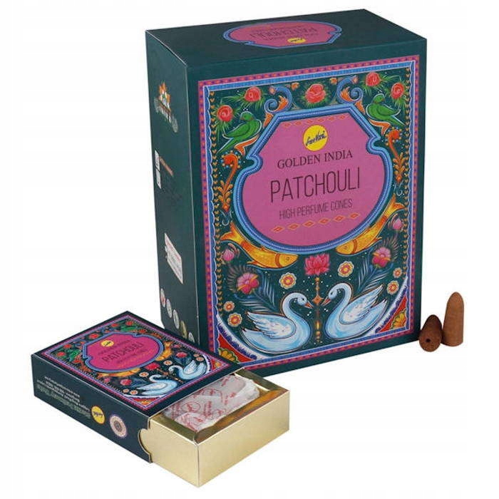 

Kadzidła płynące stożkowe, paczula patchouli