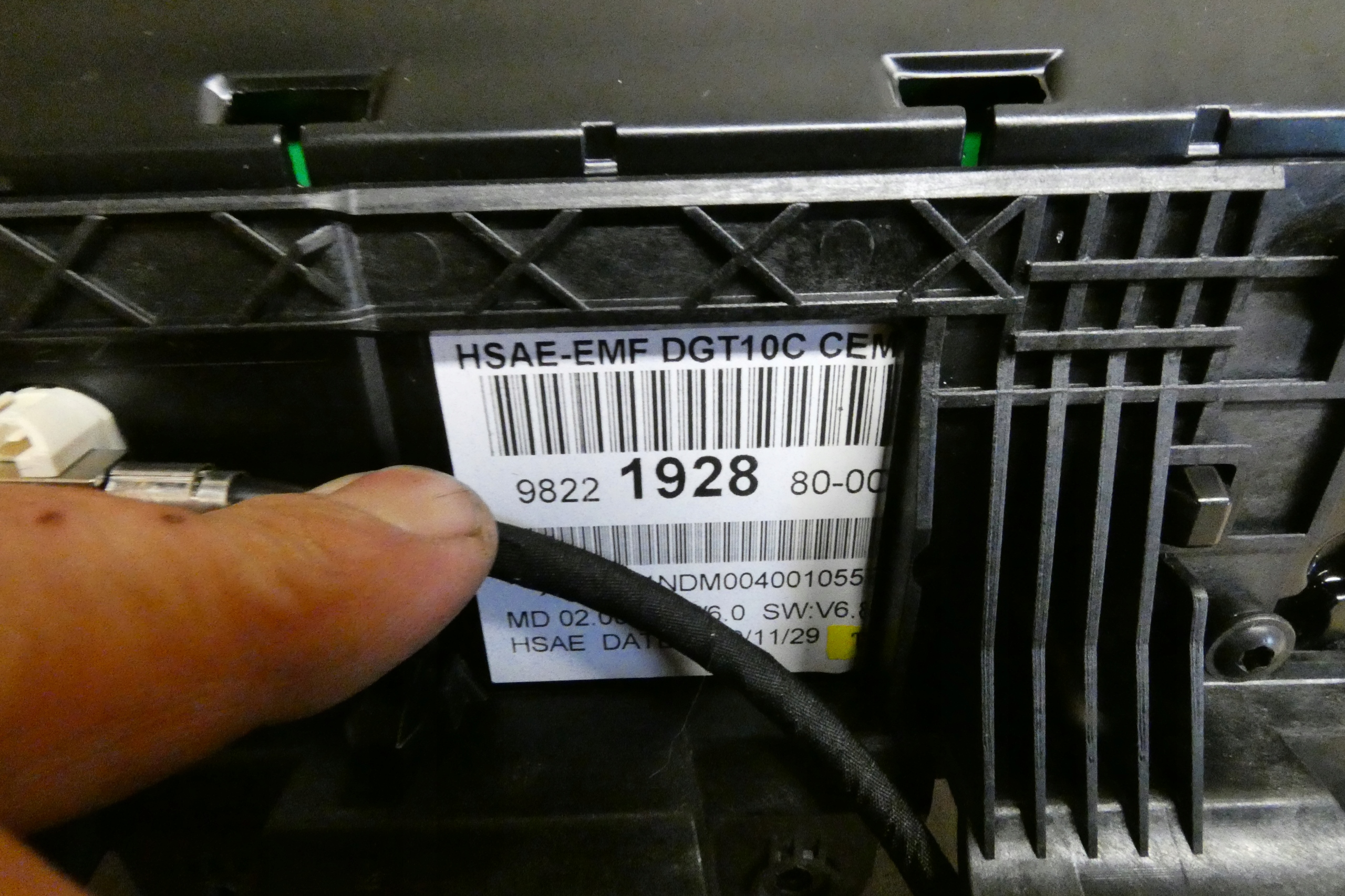 Display Peugeot 5008 Citroen 9822192880