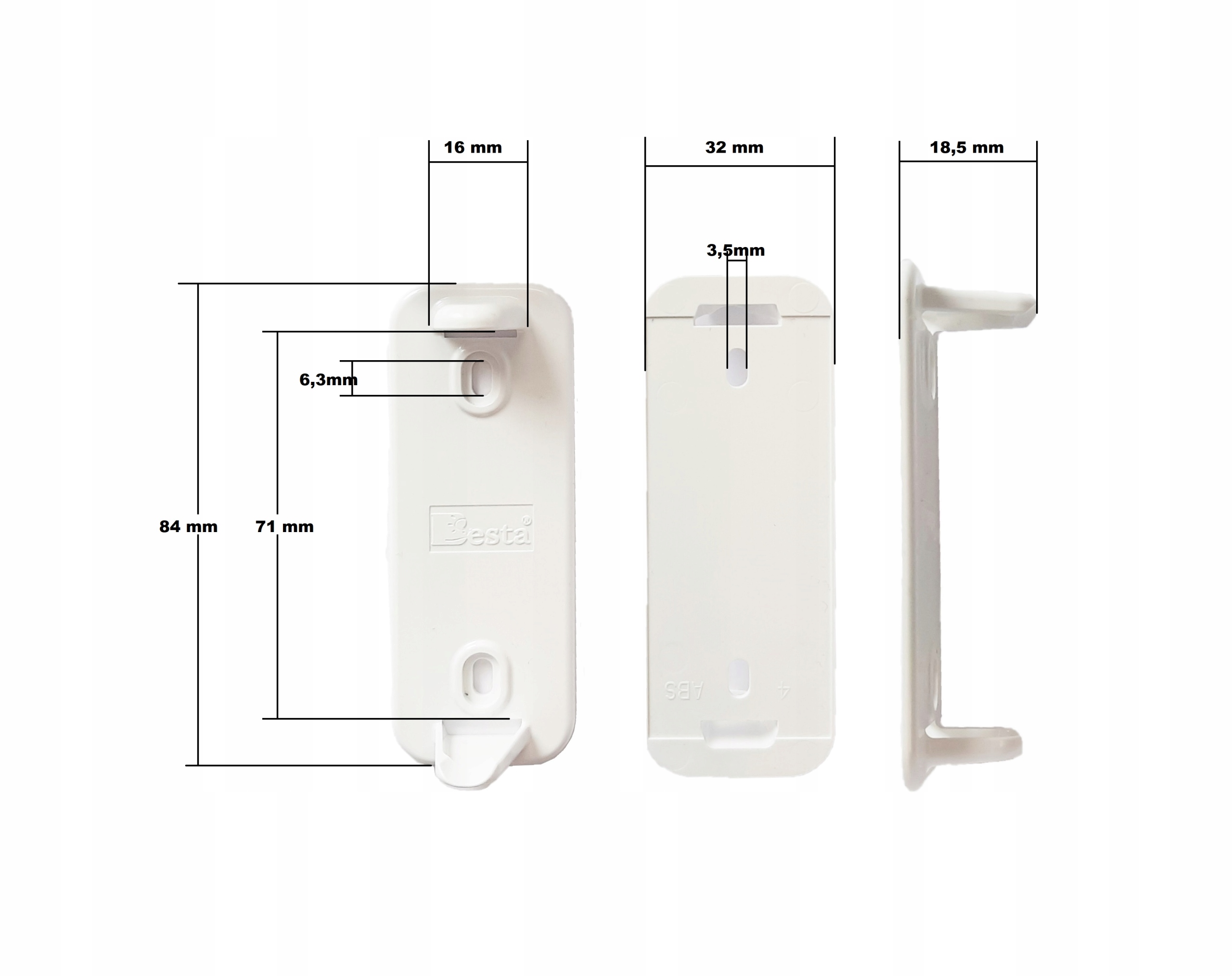 Uchwyt do obciążnika łańcuszka zaczep łańcuszka Kod producenta 04 018 1 00