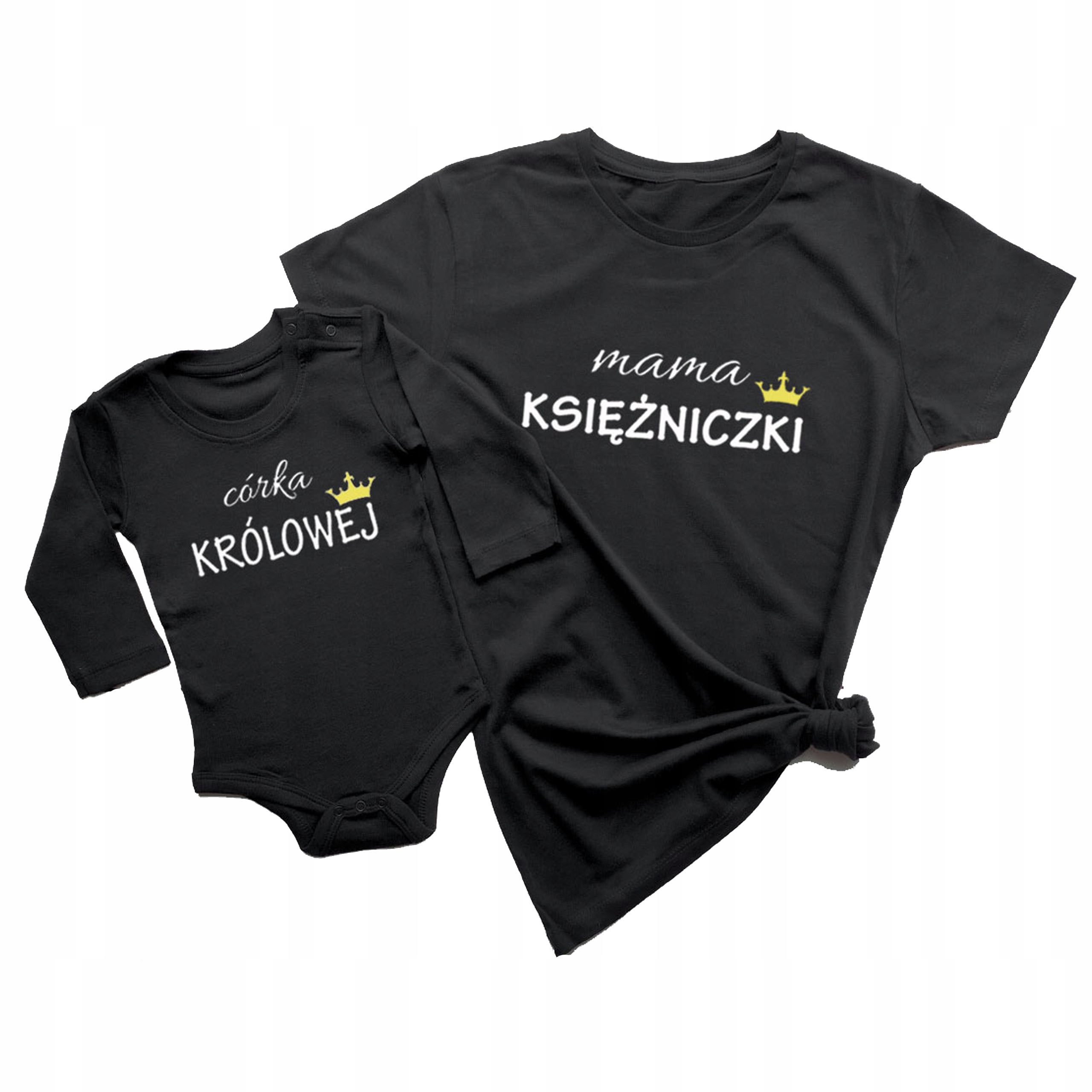 

Komplet Koszulka Dla Mamy I Body Dla Córki Zestaw