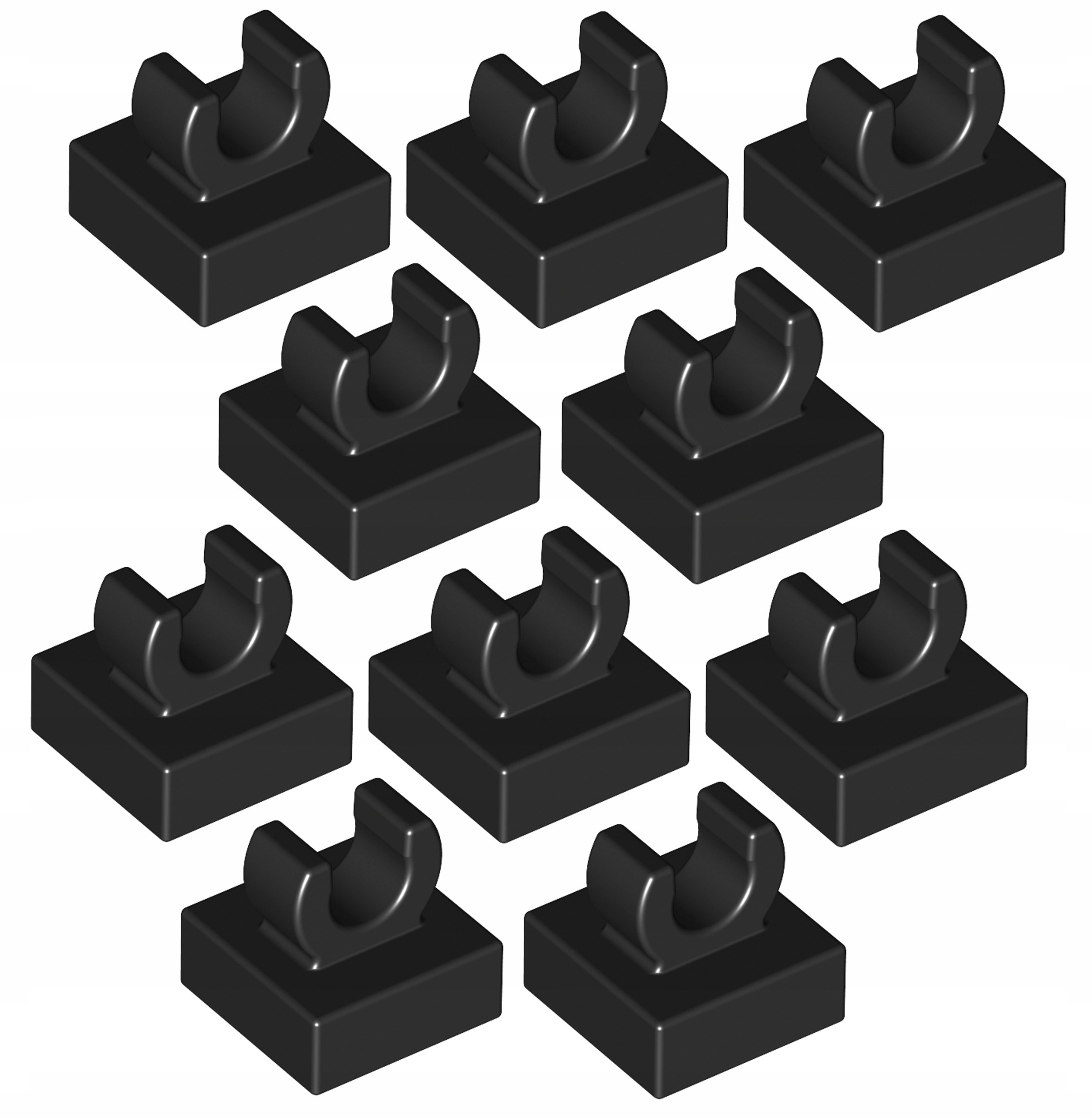 

Lego Płytka Zaczep 1x1 Czarna (15712/6066102) x10