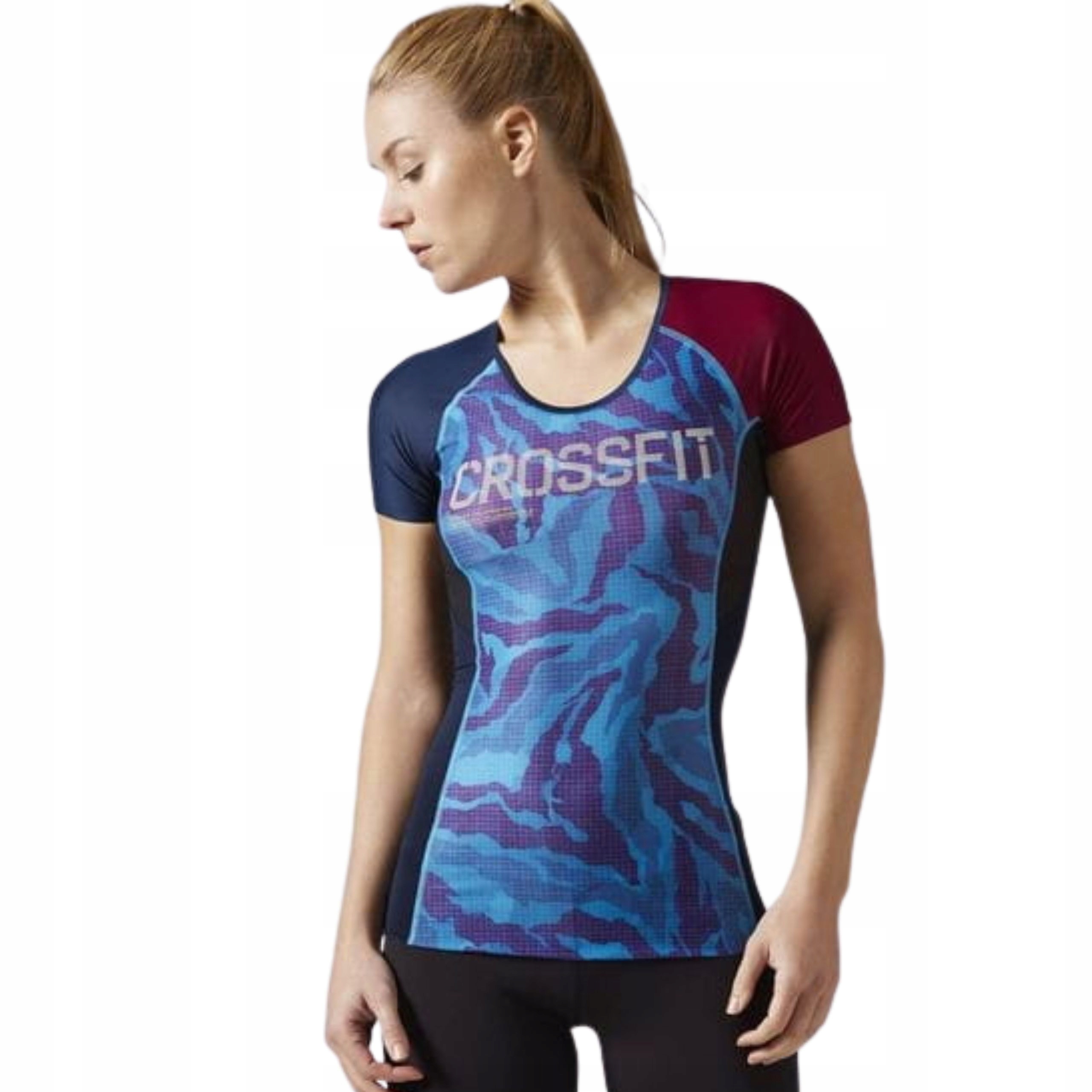 Damska koszulka treningowa Reebok Rcf Compression Ss Xxs