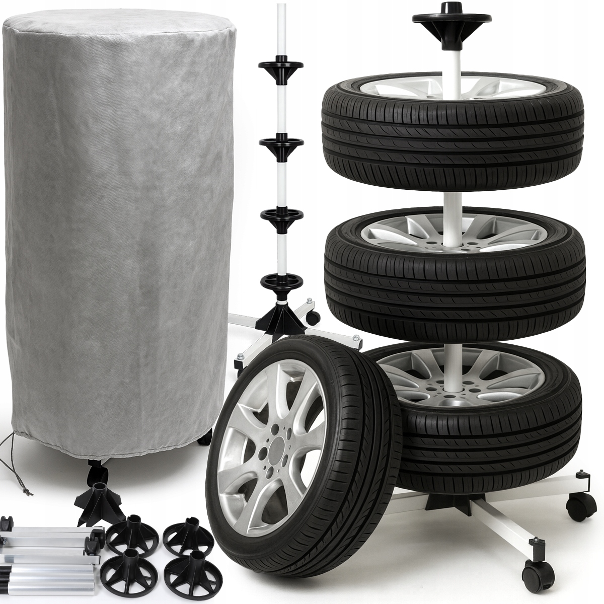 Stojan S Kolečky Věšák Na Kola Pneumatiky Ráfky Do Garáže Pouzdro