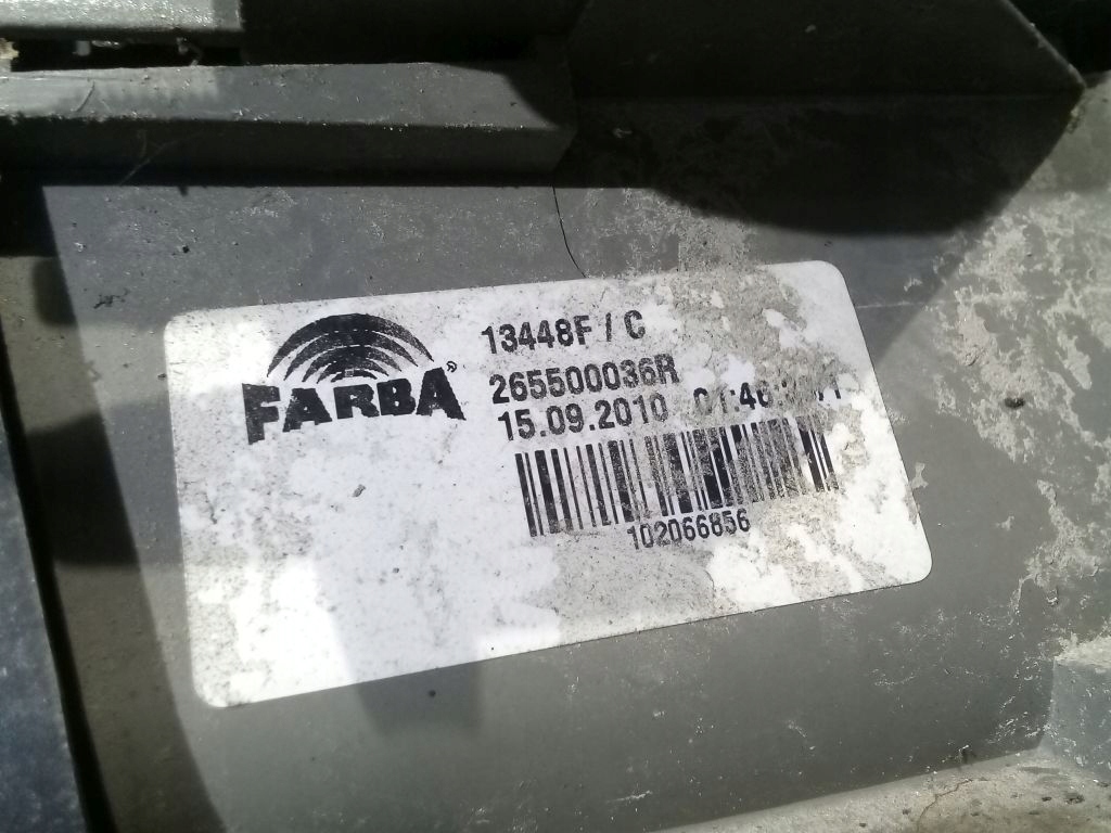 Renault Megane III 3 HB light right rear part rear 265500036R