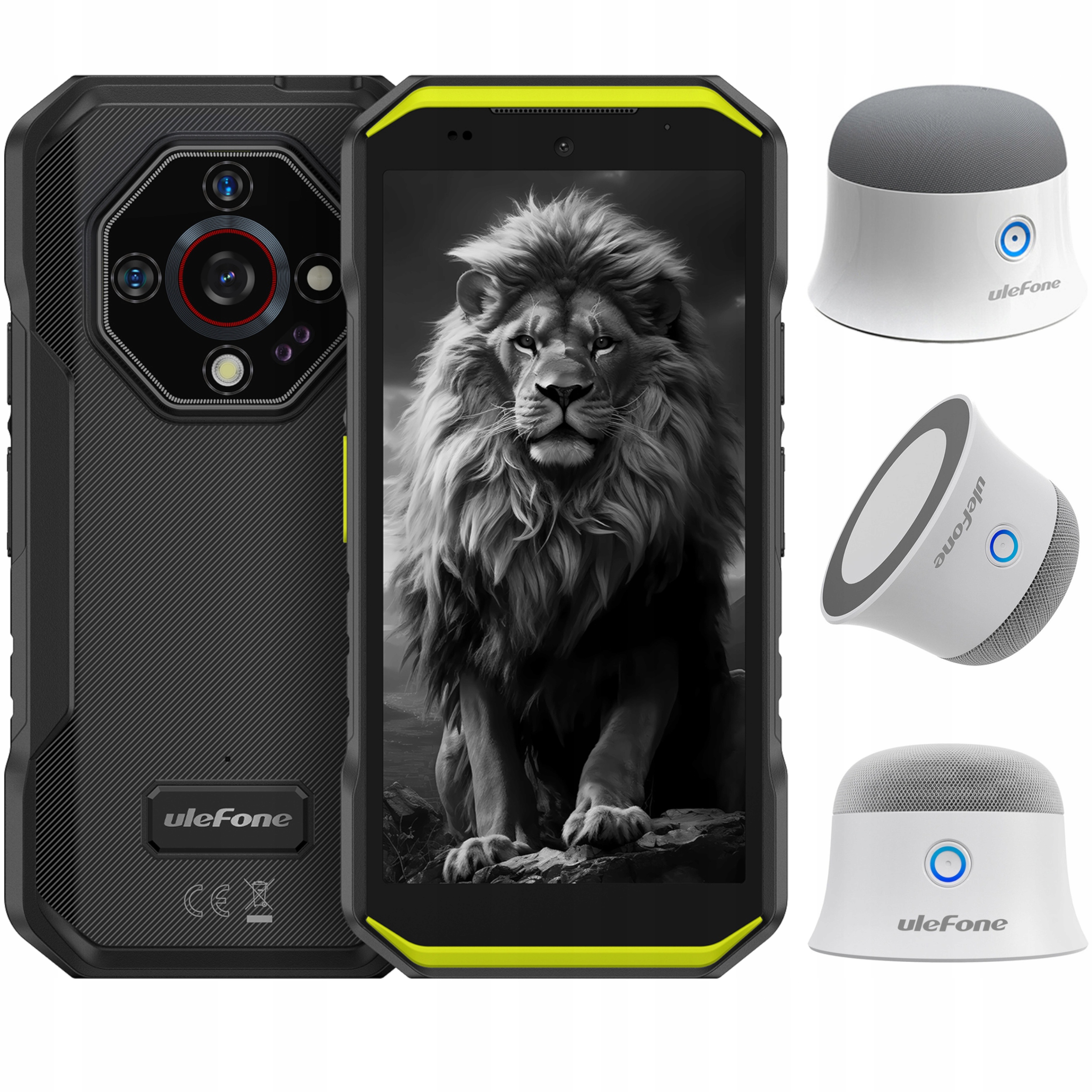 Ulefone Armor X32 Pro 5G 8GB 256GB Noktowizja Zielony Głośnik
