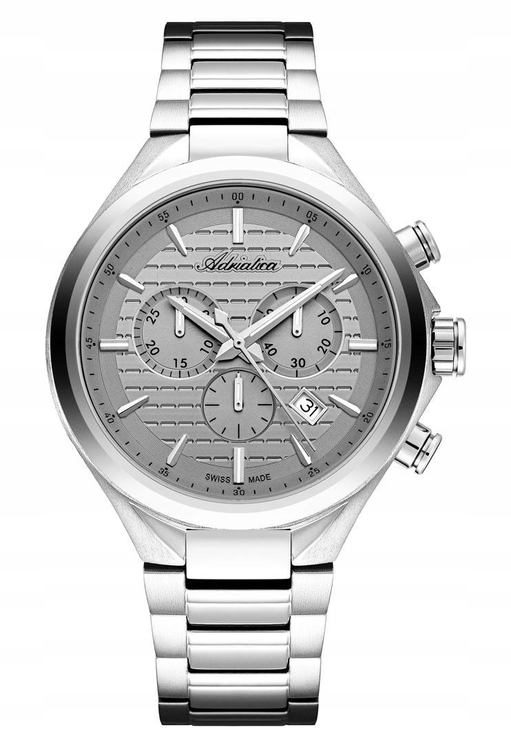 Nový Originální Pánské Hodinky Adriatica A8334.5117CH chronograf