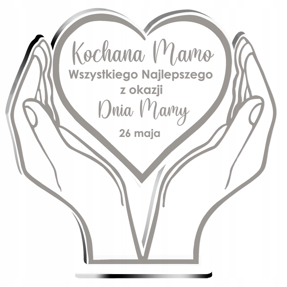

Na Dzień Mamy Upominek Statuetka Serce