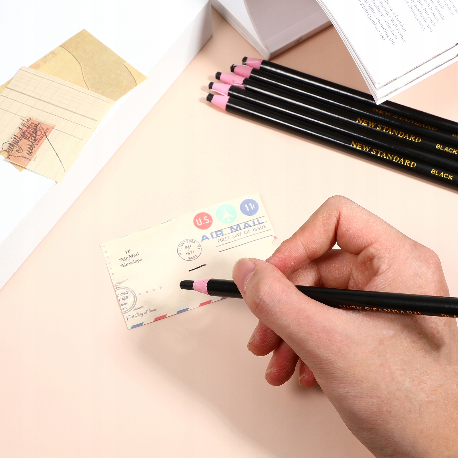 China Marker Pastelky White Grease Pencil za 160 Kč - Allegro