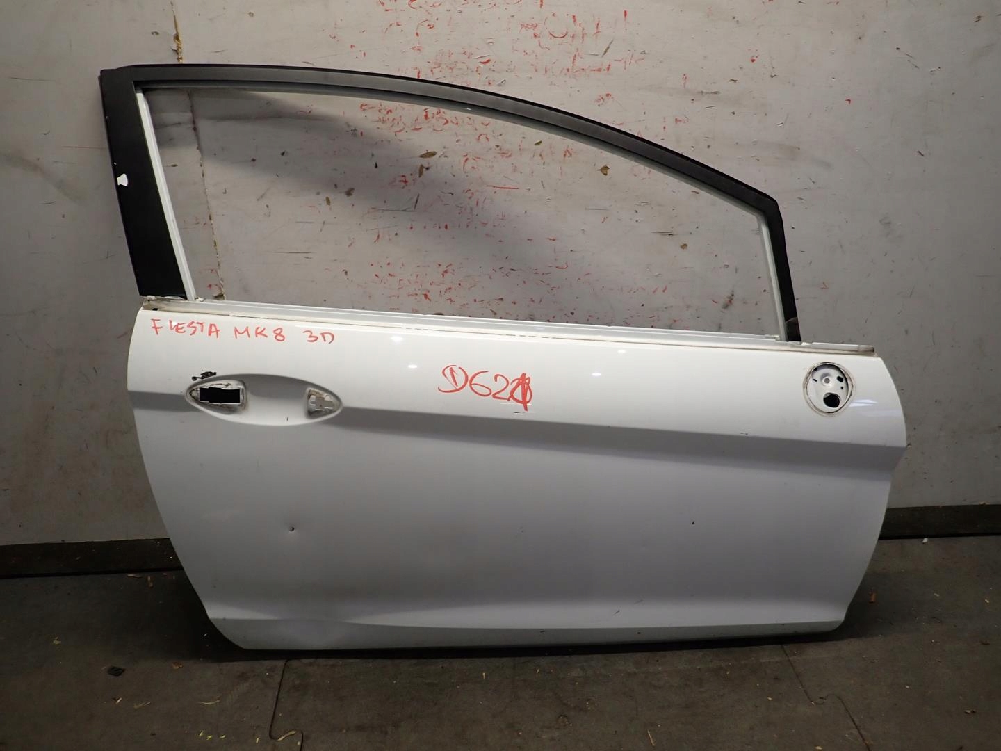 door front front right FORD FIESTA MK7 2008-2017 3D