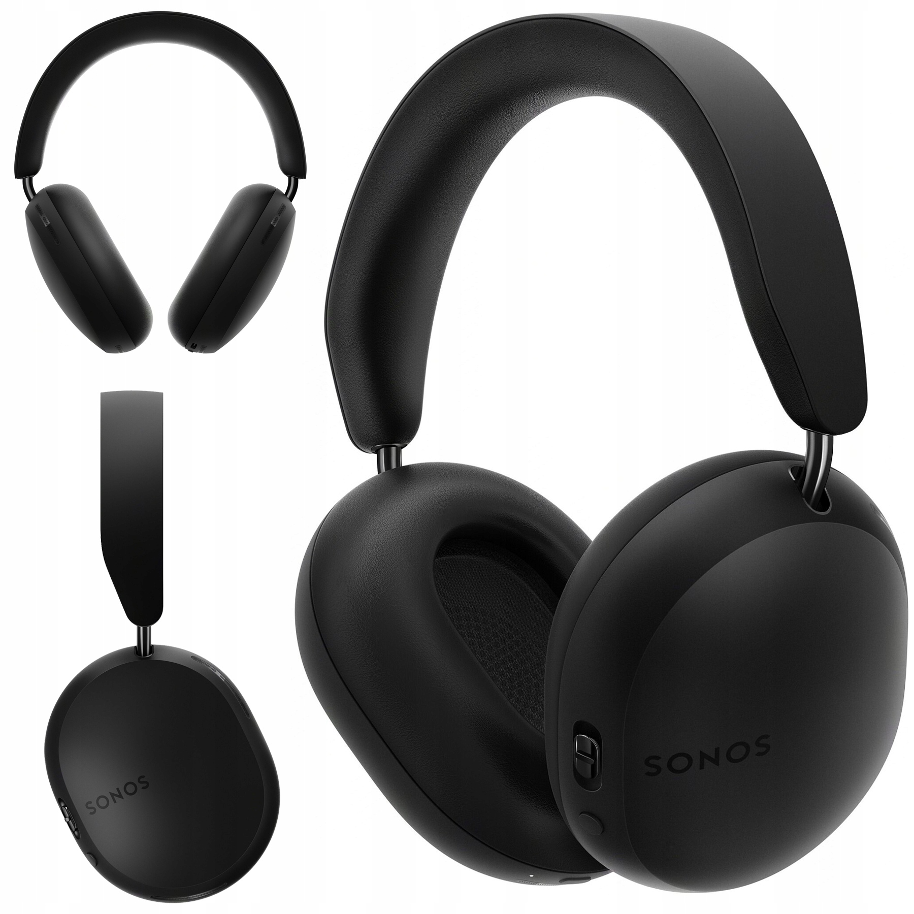 Słuchawki Bezprzewodowe Nauszne Sonos Ace Bluetooth 5.4 Czarne Black