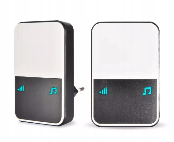 DZWONEK BEZPRZEWODOWY DO DRZWI DO FURTKI NA BATERIE WODOODPORNY ZEWNĘTRZNY Liczba melodii 52