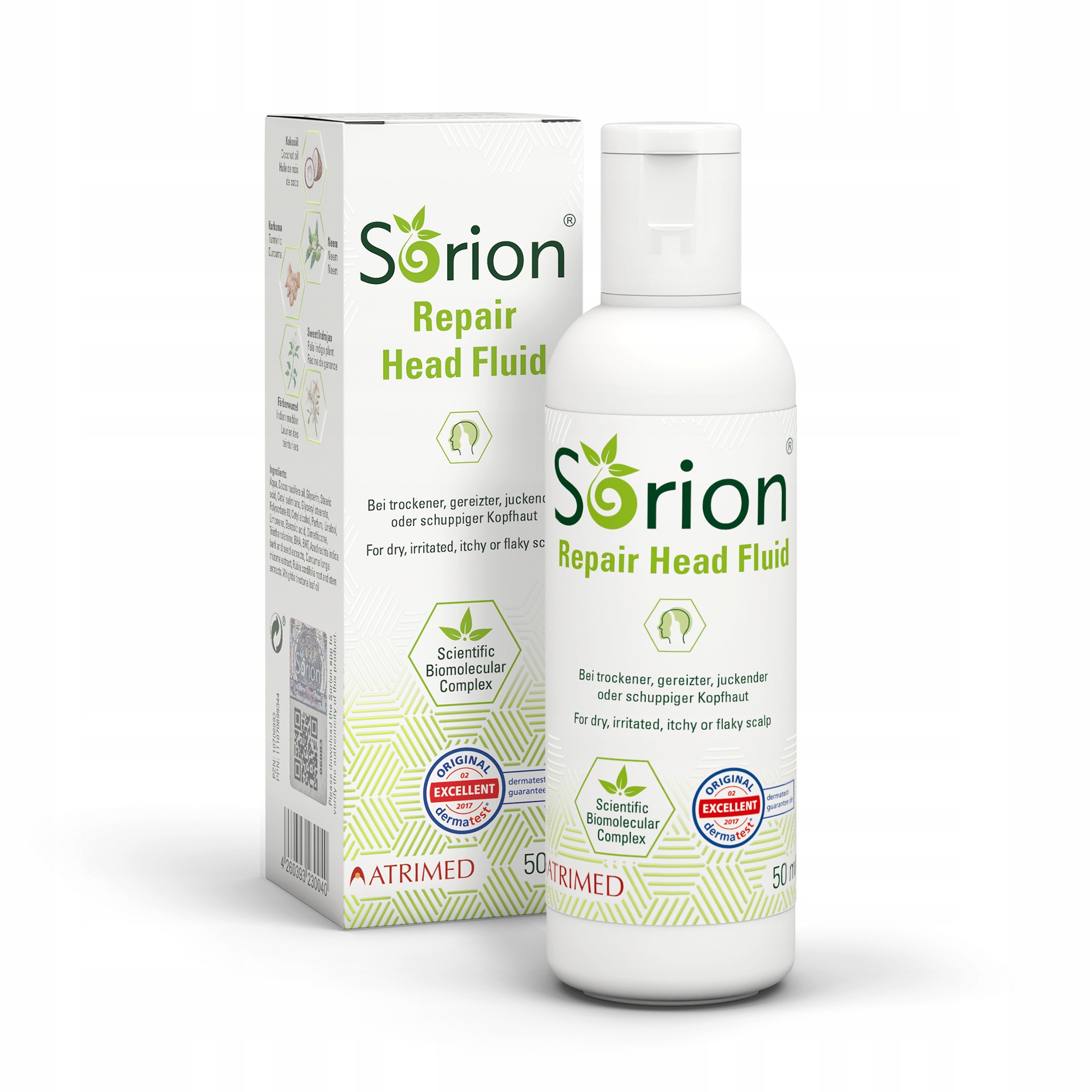 

Maść na łuszczycę Sorion Repair Head Fluid 50ml