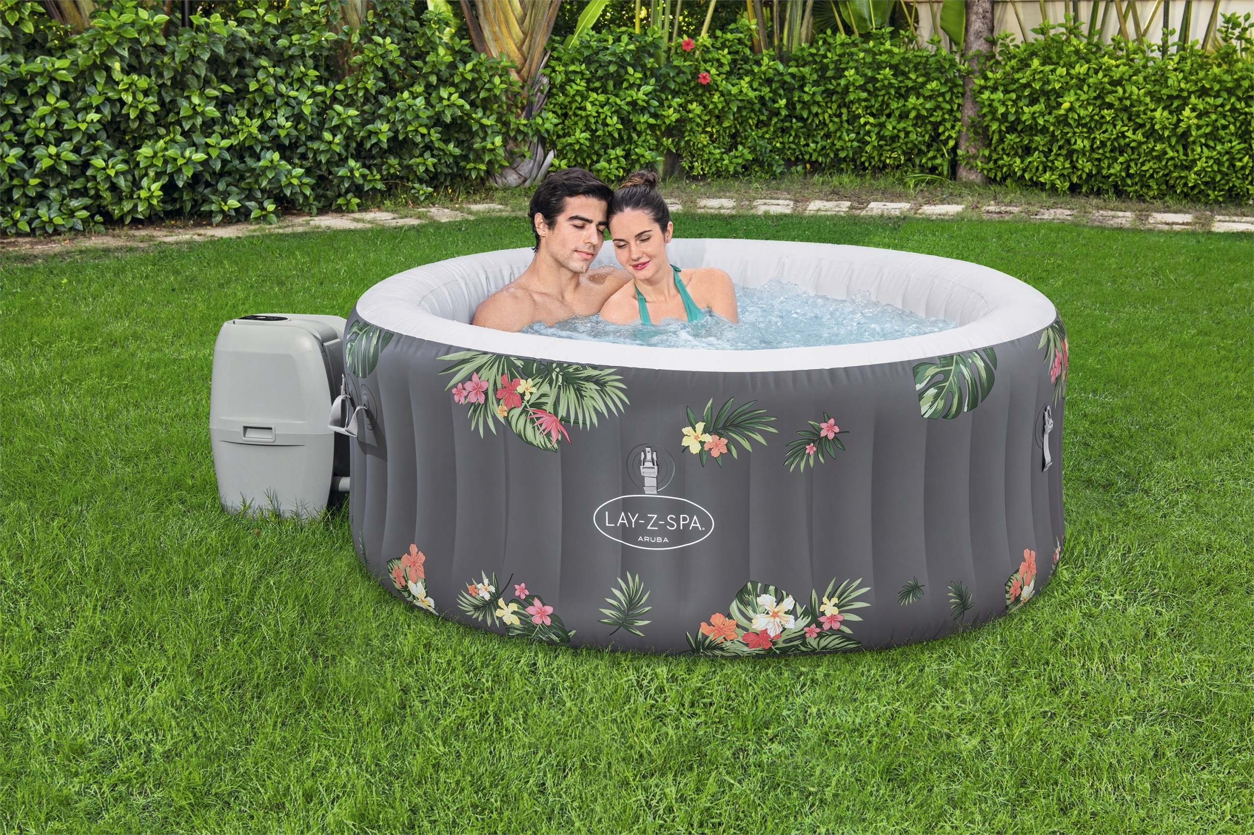 BESTWAY 60061 SPA JACUZZI 3 OSOBY PODGRZEWACZ HYDROMASAŻ Typ konstrukcji nadmuchiwany