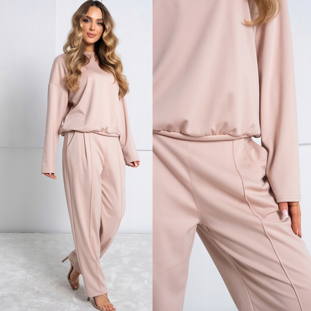 Elegantní a pohodlný dámský volný střih, stylový design, velikost 506 XL