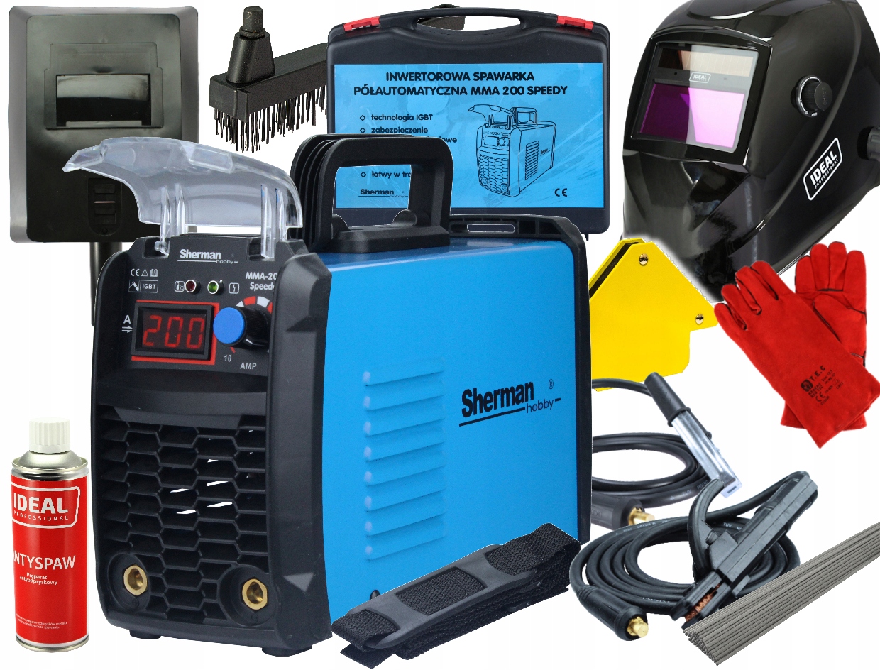 ЗВАРЮВАЛЬНИЙ АПАРАТ 200A SPEEDY 200 IGBT SHERMAN